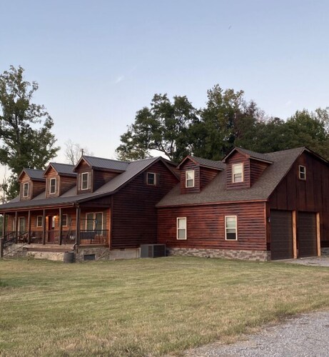 Newly added studio apartment, above garage. 