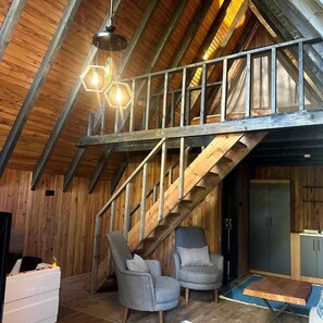 舒适平房, 壁炉, 山景 | 1 多间卧室、办公桌、免费 WiFi