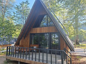 舒适平房, 壁炉, 山景 | 1 多间卧室、办公桌、免费 WiFi