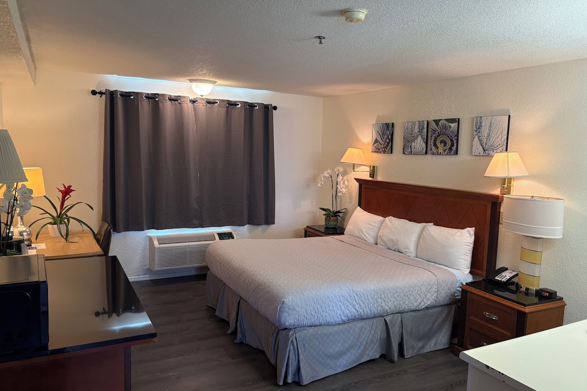 Superior Single Room, 1 King Bed, Annex Building | Desk, iron/ironing board (on request), WiFi (free), bed sheets