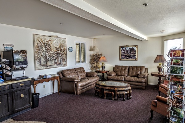 Lobby sitting area