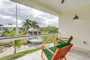 Terrace/patio - Private Pool: Waterfront Stuart Townhome! (Stuart)
