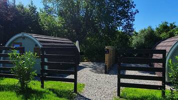 1 bedroom, desk, laptop workspace, iron/ironing board