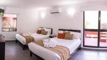 Individually decorated, individually furnished, laptop workspace