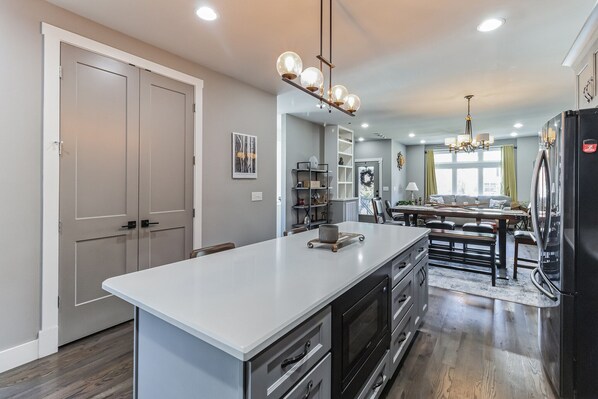 House, Multiple Beds, Hot Tub | Private kitchen - Old Hickory Rooftop Oasis (Old Hickory)