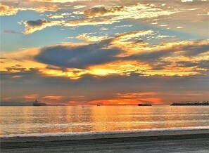 Aan het strand