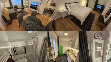 1 Schlafzimmer, Bügeleisen/Bügelbrett, kostenloses WLAN, Bettwäsche