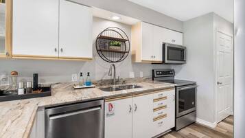 Condo, Multiple Beds, Balcony, Golf View (Catch the Sunrise) | Private kitchen | Coffee/tea maker