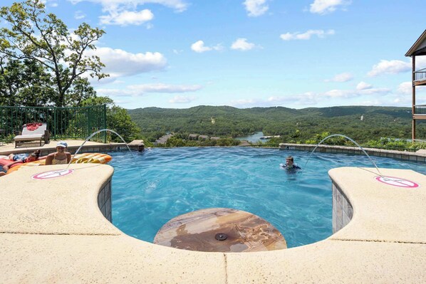 Seasonal outdoor pool