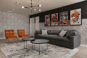 House, Multiple Beds, Pool Access, Pool View | Interior