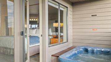 Condo, Multiple Beds, Fireplace, Mountain View (RiverView Retreat) | Terrace/patio