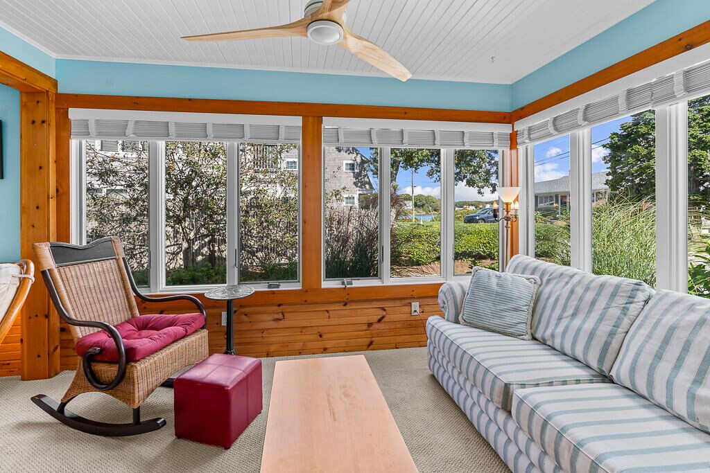 House, Multiple Beds, Balcony | Living area | 42-inch flat-screen TV with cable channels, TV, fireplace