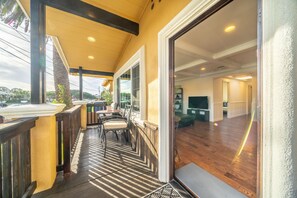 House, Multiple Beds, Patio, Garden View (Seaside Escape) | Balcony view