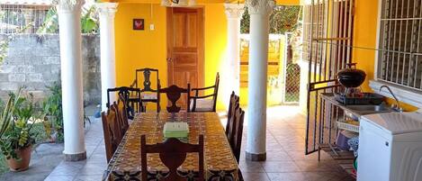 Restaurante al aire libre