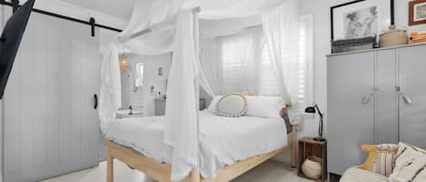 1 soverom, strykejern/-brett, reiseseng for barn og wi-fi (inkludert)