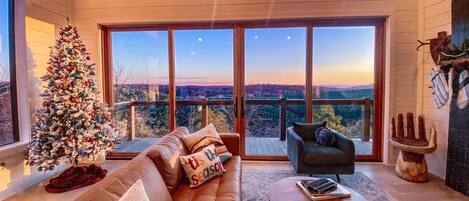 Smart TV, fireplace, video games, books