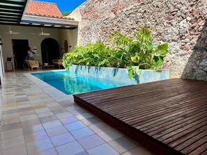 Pool - Pozo del Carretero House.
Located in the Getsemaní neighborhood. old town (Cartagena)