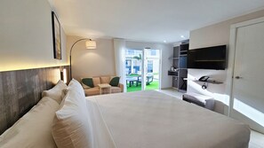Standard Room, 1 King Bed, Non Smoking, Pool View | View from room - Aruba Boutique & Art Hotel, Adults Only (Noord)