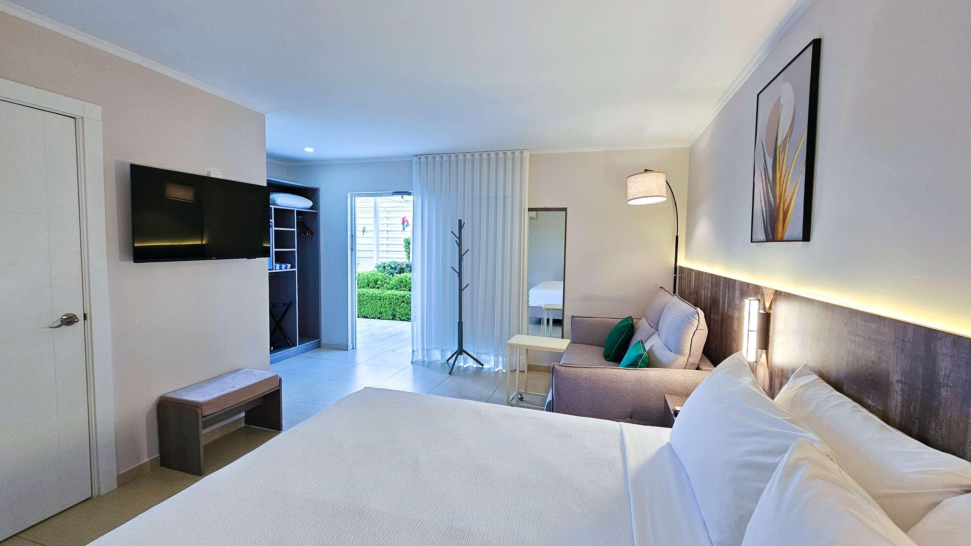 In-room safe, desk, blackout curtains, iron/ironing board