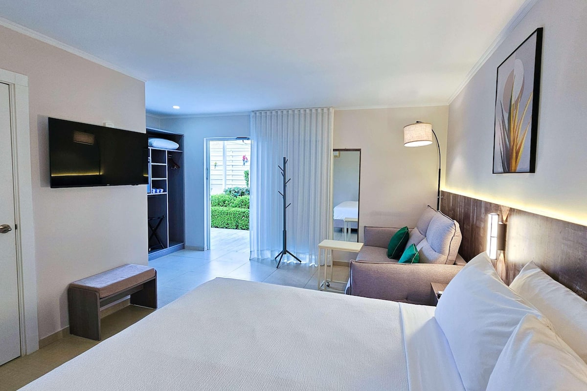 In-room safe, desk, blackout curtains, iron/ironing board