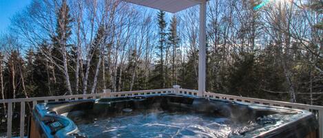 Bain à remous extérieur