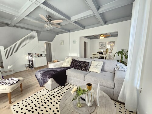 Charming, luxe, modern home near Naval base, Six flags, Casino, Gurnee Mills