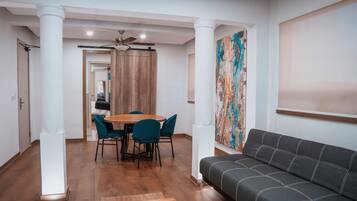 60-inch LED TV with cable channels