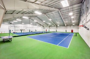 Sport court - Camelback mountain condo with incredible views! Quick walk to the slopes! (Tannersville)