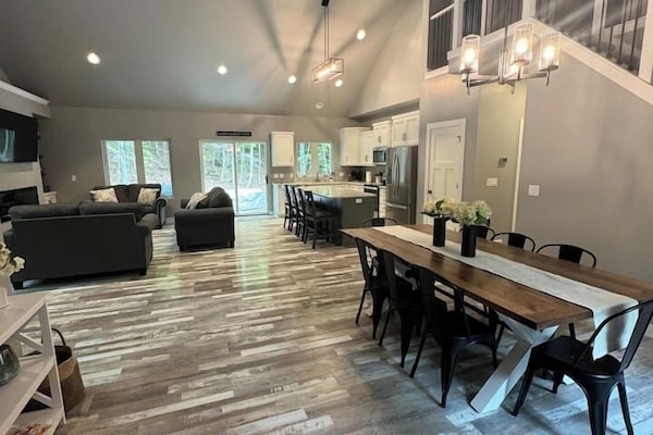 TV connectée, cheminée