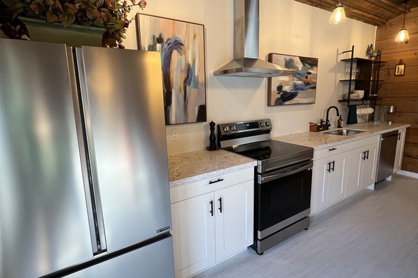 KĂŒhlschrank, Ofen, Herdplatte, GeschirrspĂŒler