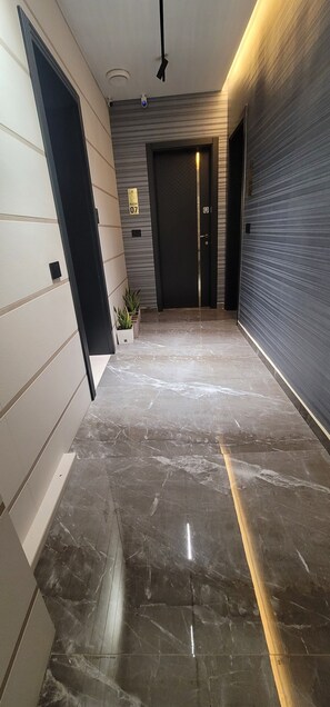 Entrée de l’hébergement