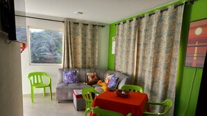Living area - LODGE ELIZABETH HOUSE (San Andrés)