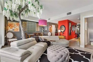 Área de sala de estar