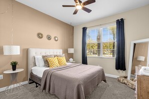 5 bedrooms, iron/ironing board, travel crib, WiFi