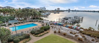 Beautiful Sunset Views | South Harbour in Pensacola Beach | My Beach Getaways