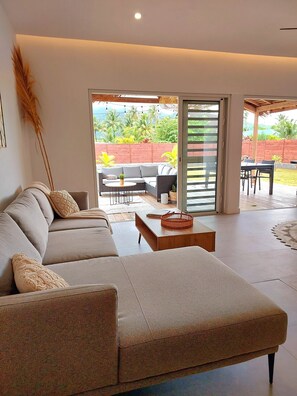 Living area - Anaa Villa - Vivez L'expérience Tropicale (Moorea-Maiao)