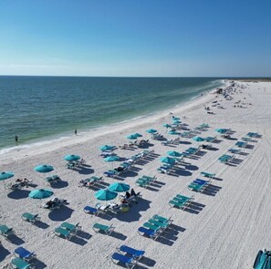 Sun loungers, beach towels - Impressive, New 3BD/2BA Townhome in Skye Ranch, Sarasota, 11 Miles to Beaches (Sarasota)