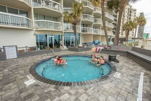 Indoor pool, outdoor pool - Oceanfront Resort - Hot Tub, Heated Pool, Balcony (Murrells Inlet)