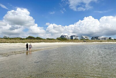 Seas the Day at Bay Creek | Luxury Resort Townhome w/ Pool, Fenced Yard, Fireplace & Pet Friendly