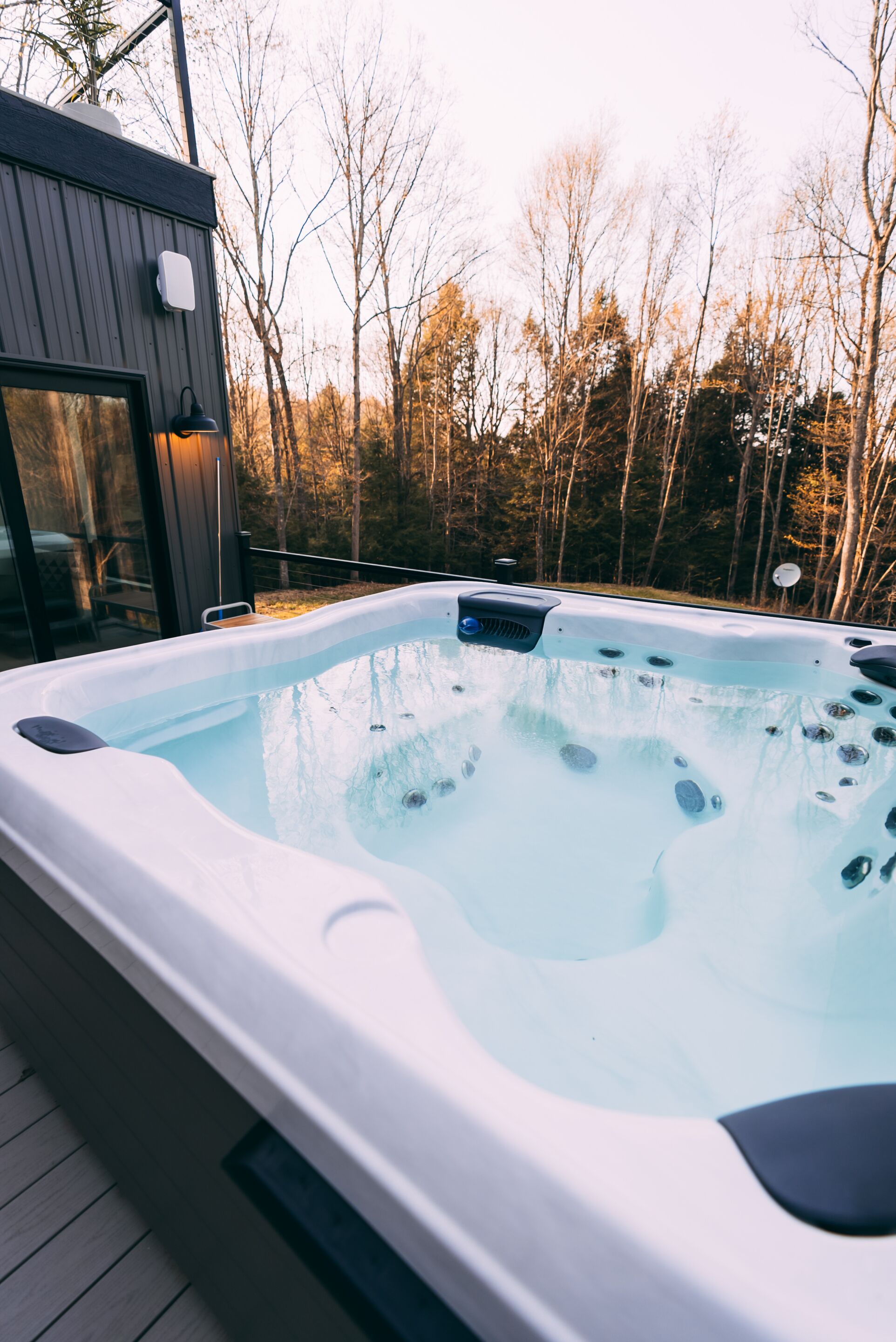 Bain à remous extérieur
