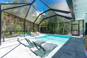 Piscine chauffée