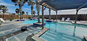 Studio (3 Bedrooms) | Pool | Outdoor pool - Mustang Isle Beach Bungalow #2 by Silver Sands Vacation Rentals (Port Aransas)