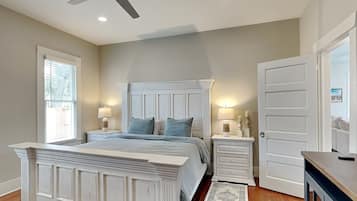 House, Multiple Beds, Patio, Beach View | 5 bedrooms, individually decorated, individually furnished, bed sheets