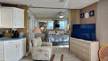 Condo, 1 King Bed, Pool Access, Ocean View (#701B) | 1 bedroom, individually decorated, individually furnished, free WiFi