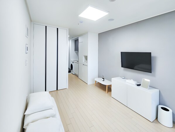 Bella Ondol Terrace | Premium bedding, pillowtop beds, blackout drapes, free WiFi - Chuncheon Bella Residence Hotel (Chuncheon)