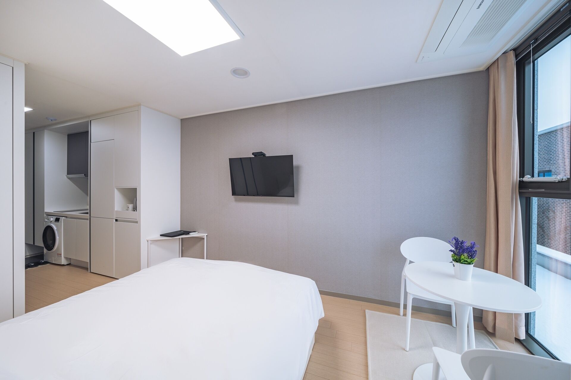 Premium bedding, pillow-top beds, blackout curtains, free WiFi