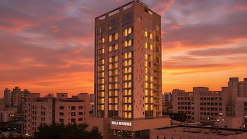 Façade de l’hébergement