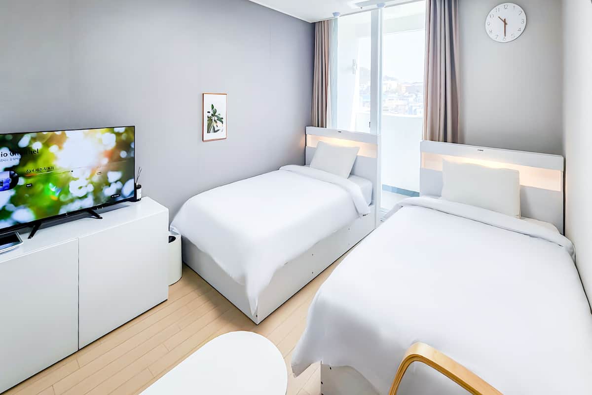 Bella Twin | 1 slaapkamer, luxe beddengoed, pillowtop-bedden