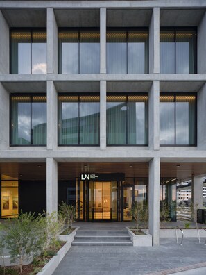 Façade de l’hébergement