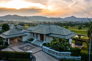 Aerial view - Luxury Mansion On Golf Course - BMG5 (Hua Hin)